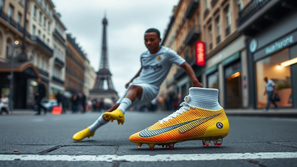 姆巴佩梦幻壁画震撼故乡！耐克全新战靴致敬巴黎街头文化