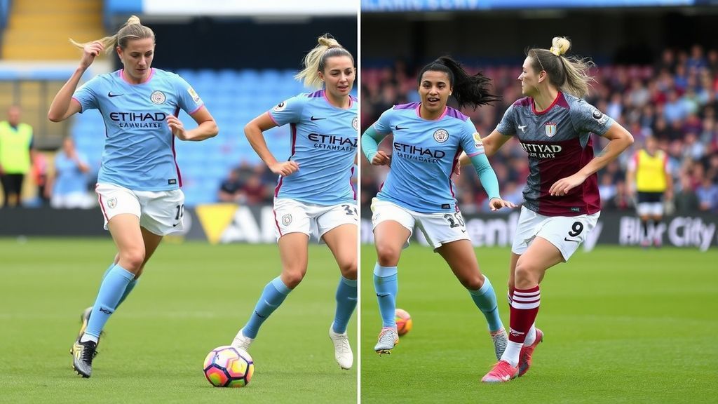 曼城女足VS维拉球员评分：罗丝克纳克双星闪耀，米德玛凯罗琳集体迷失