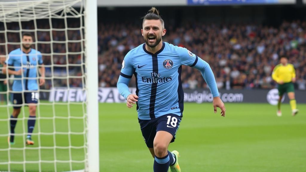 因莫比莱法甲首球！巴黎FC保级关键战力克勒阿弗尔